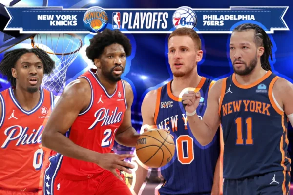 Knicks vs 76ers Match Player Stats